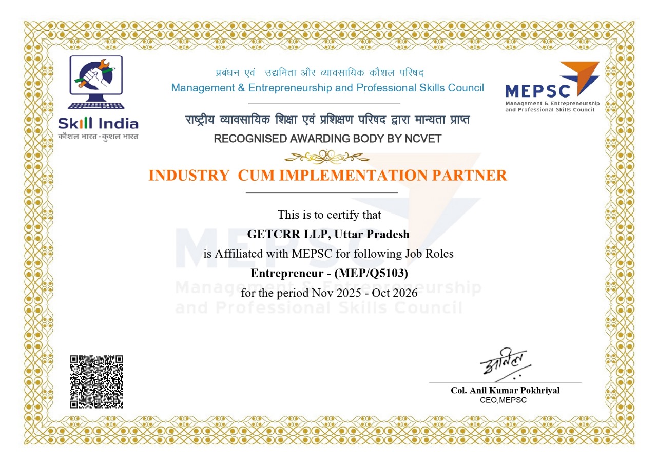 Certificate of Collaboration and Partnership